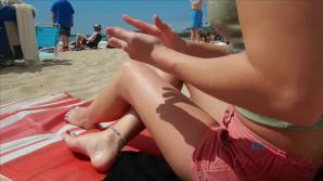 You hit the beach, and then head back home for some head.